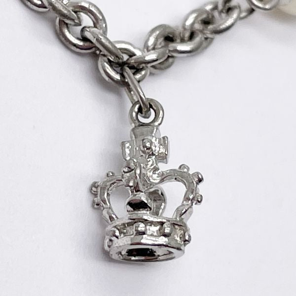 Justin Davis Pearl Crown Bracelet Silver 925 Women's [Used B] 20230829