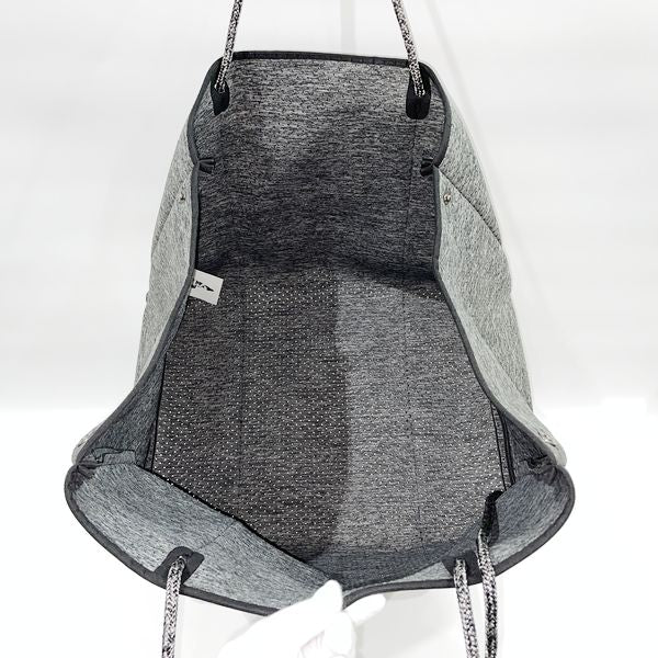 STATE OF ESCAPE Punching Tote Bag with Pouch Women's Tote Bag Gray [Used AB/Slightly Used] 20413531