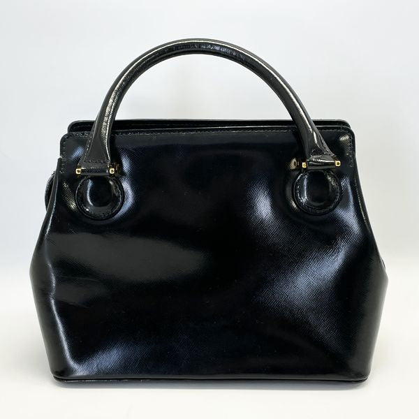 Gianni versace discount black leather purse