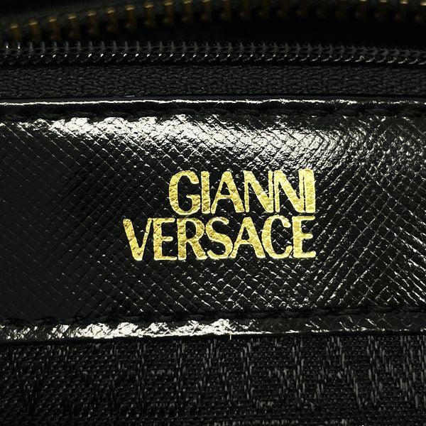 Gianni Versace（ジャンニ・ヴェルサーチ） サンバースト ヴィンテージ ハンドバッグ レザー レディース  20230606