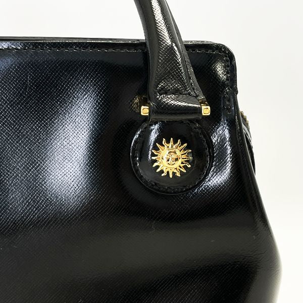 Gianni Versace Sunburst 复古手提包皮革女式 20230606