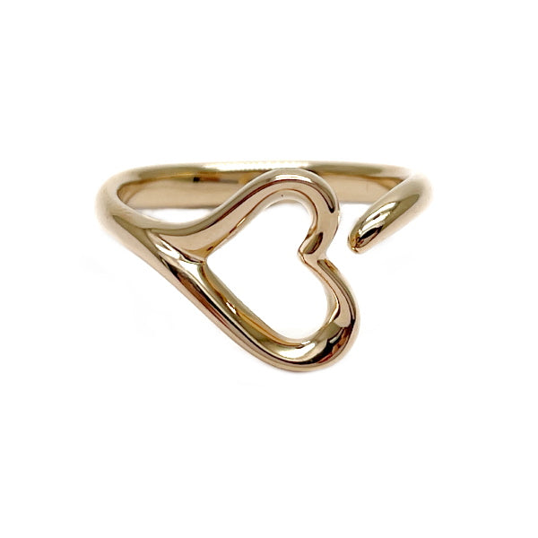 TIFFANY&amp;Co. Open Heart No. 12 Ring K18 Pink Gold Women's 20230620