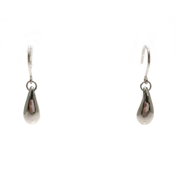 TIFFANY&amp;Co. Elsa Peretti Teardrop Earrings Silver 925 Women's [Used B] 20230808