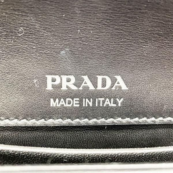PRADA Pattina Sydney Metal Logo Flap 3WAY 1BD168 Shoulder Bag Leather Women's 20230608