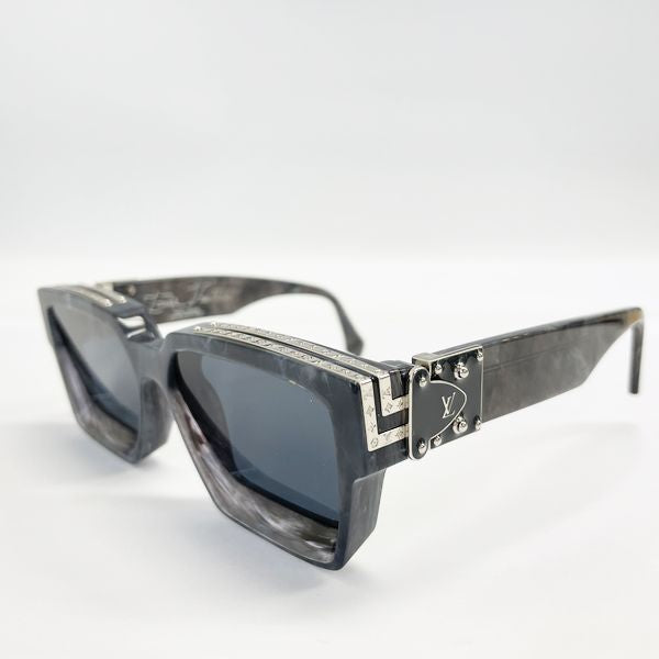 LOUIS VUITTON Sunglasses 1.1 Millionaire Virgil 58□17 Sunglasses Plastic Men's [Used AB] 20231102