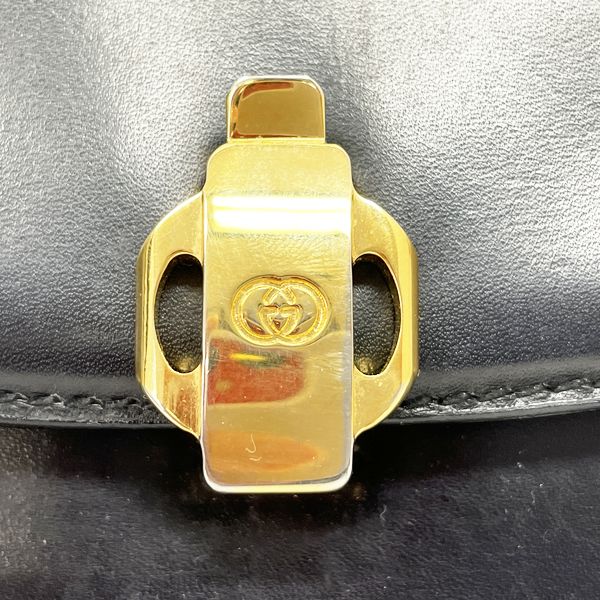 中古B/標準】GUCCI グッチ ヴィンテージ Gロゴ金具 トップハンドル