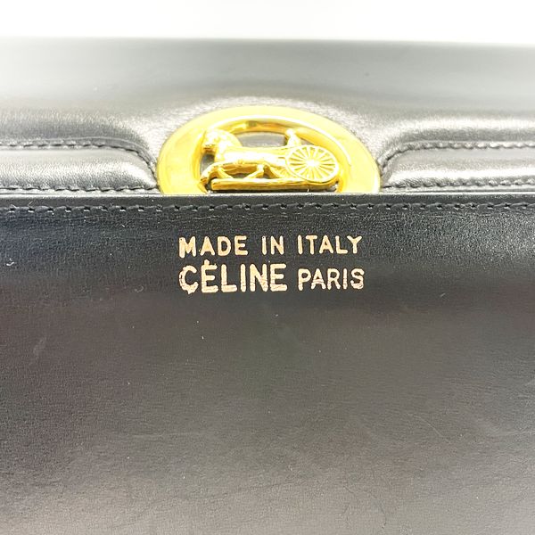 中古B/標準】CELINE セリーヌ ヴィンテージ レア 希少 馬車金具