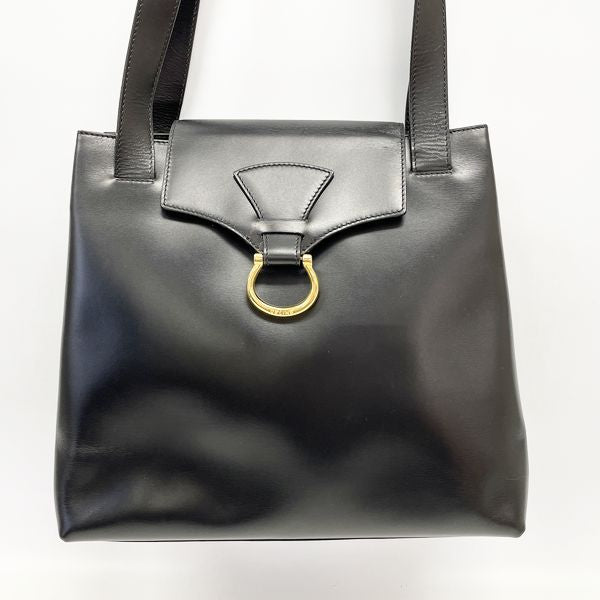 中古AB/使用感小】CELINE セリーヌ ヴィンテージ ロゴ ホースシュー ...