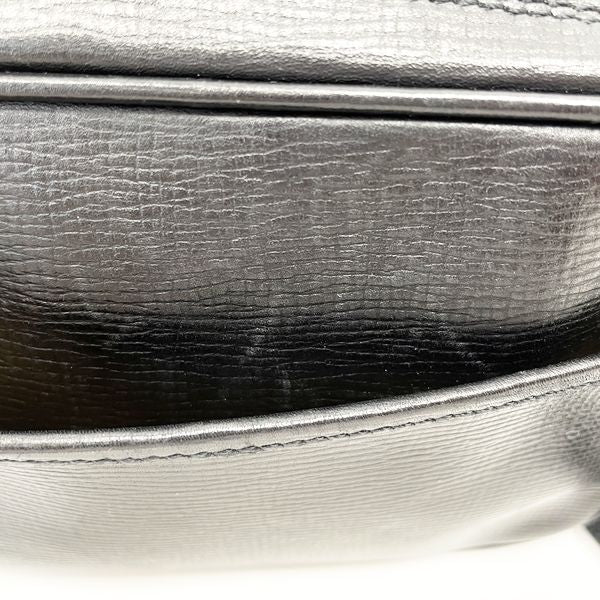 CELINE Ring Hardware Mini Old Square Vintage Shoulder Bag Leather Women's 20230616