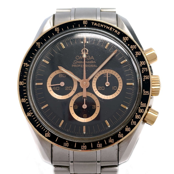 OMEGA(オメガ) スピードマスター アポロ15号 35周年記念 クロノグラフ 3366.51 腕時計 ステンレススチール//K18ローズーゴールド メンズ【中古B】20230622