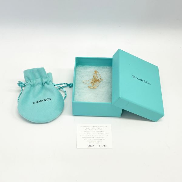 中古AB/使用感小】TIFFANY&Co. ティファニー Tスマイル ミニ K18PG