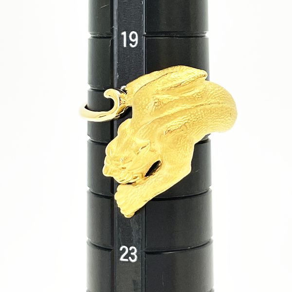 Carrera y Carrera Panther Motif Diamond No. 21 Ring K18 Yellow Gold Unisex 20230606