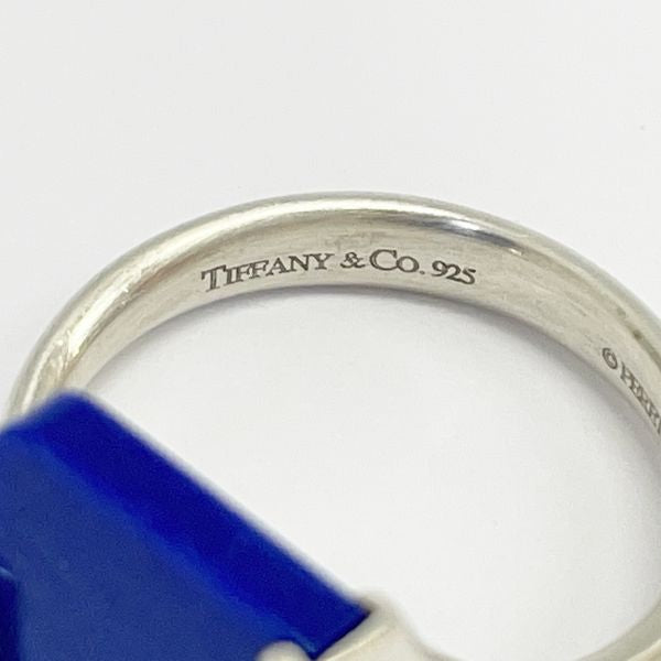 TIFFANY&Co.（ティファニー） スクエア ラピスラズリ 13号 リング・指輪 シルバー925 レディース  20230622