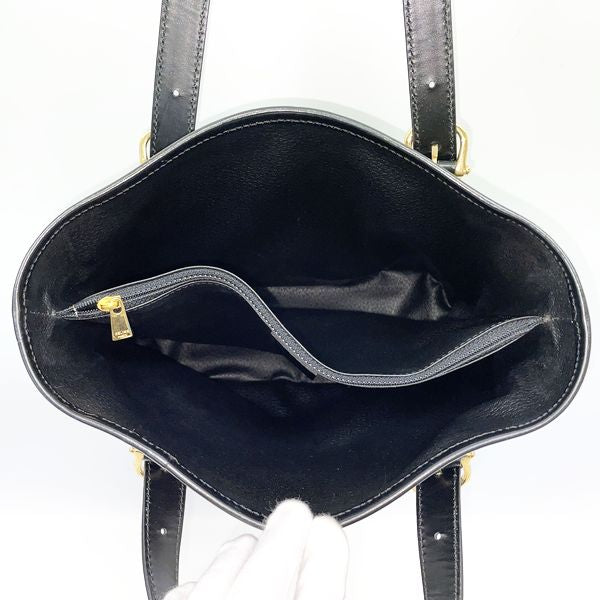 CELINE Macadam Logo Metal Fittings Vintage Tote Bag PVC/Leather Women's 20230616