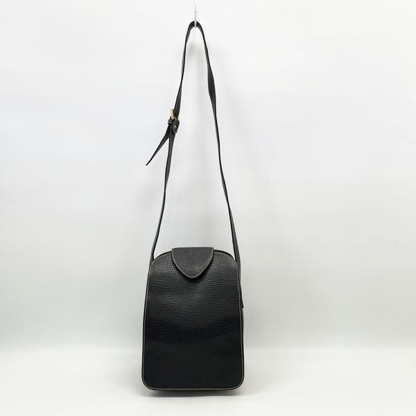 LOEWE Logo Stitch Vintage Shoulder Bag Leather Women's 20230703
