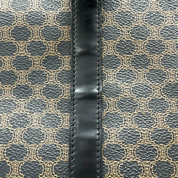 CELINE Macadam Triomphe Blason Logo Vintage Handbag PVC/Leather Women's 20230712