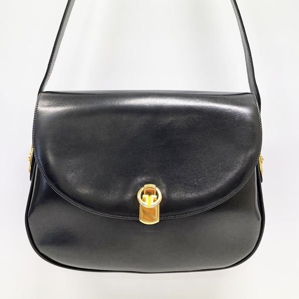 GUCCI G Hardware One Shoulder Vintage Shoulder Bag Leather Women's [Used B] 20230712
