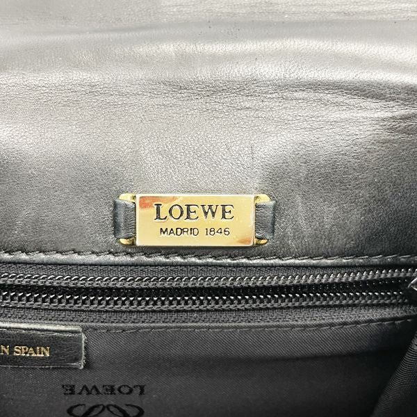 LOEWE Anagram Nappa Mini Vintage Handbag Leather Women's 20230809