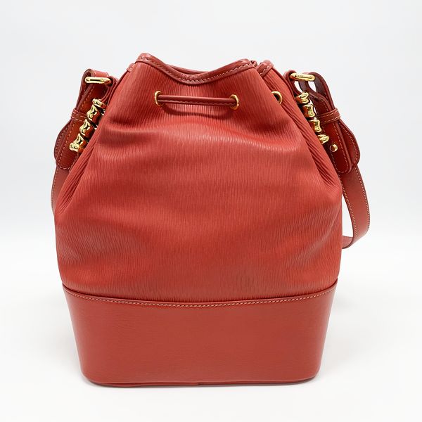 LOEWE Velasquez Twist Tassel Drawstring Vintage Shoulder Bag Leather Women's [Used AB] 20231118