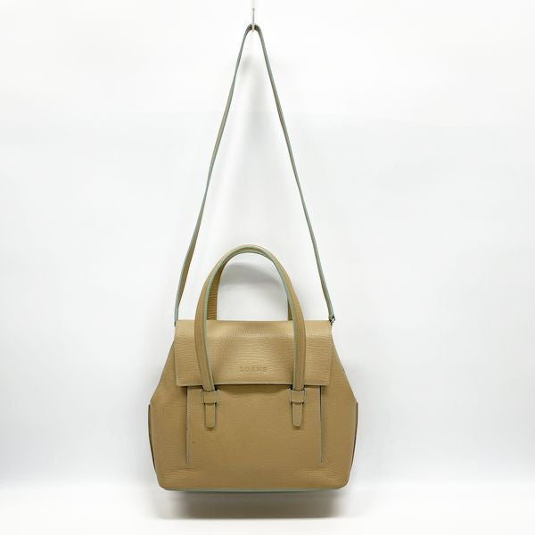 LOEWE(ロエベ) ロゴ 2WAY ヴィンテージ ハンドバッグ レザー レディース【中古B】20231102