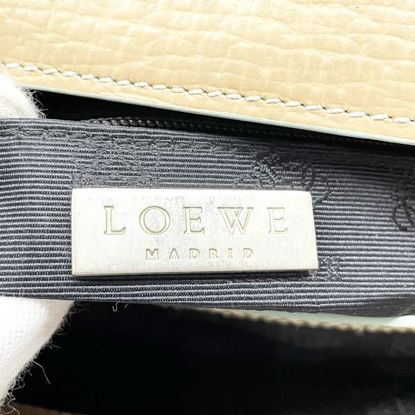 LOEWE(ロエベ) ロゴ 2WAY ヴィンテージ ハンドバッグ レザー レディース【中古B】20231102