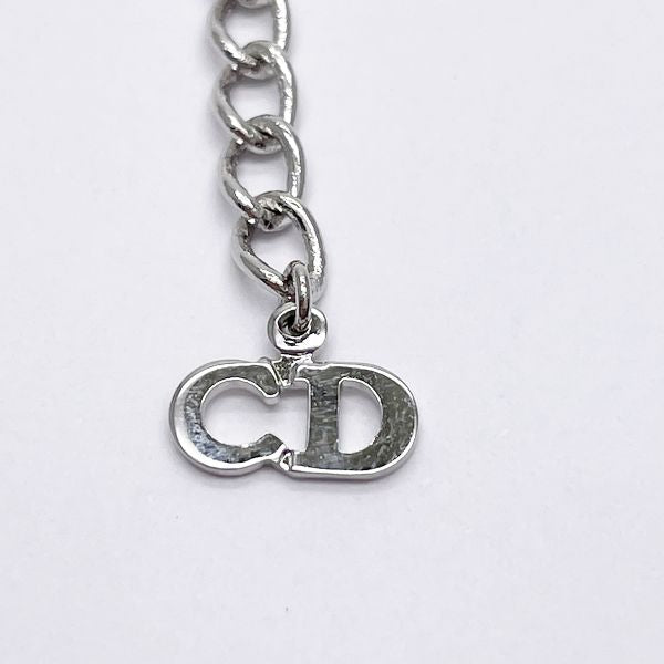 Christian Dior Dロゴ  ヴィンテージ ネックレス メタル フェイクパール