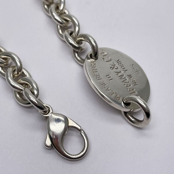TIFFANY&amp;Co. Return to Tiffany Oval Necklace Silver 925 [Used AB] 20231114