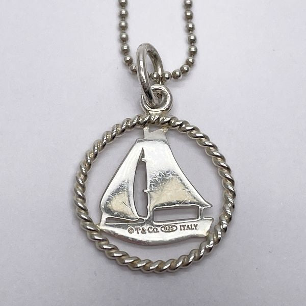 TIFFANY&amp;Co. [Rare] Yacht motif necklace 925 silver for women [Used B] 20230817