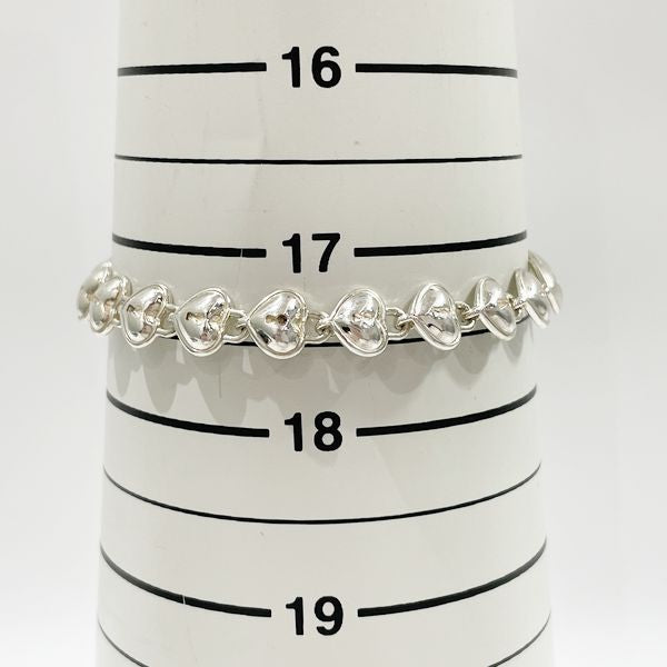 中古B/標準】TIFFANY&Co. ティファニー パフハート シルバー925 レディース ブレスレット20414854