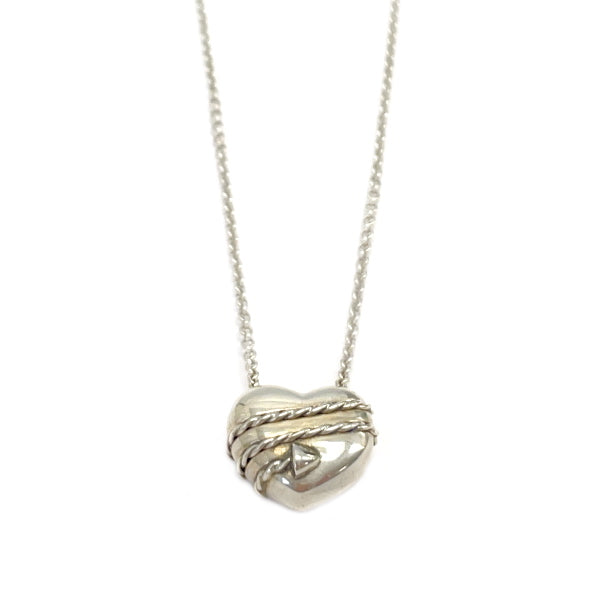TIFFANY&amp;Co. Heart &amp; Arrow Necklace Silver 925 Women's [Used B] 20230710