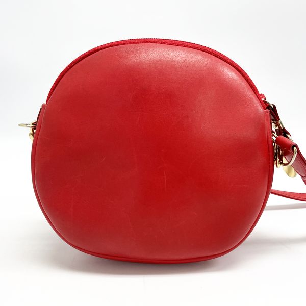 GUCCI Interlocking G Round Mini 406.007.1332 Vintage Shoulder Bag Leather Women's 20230613