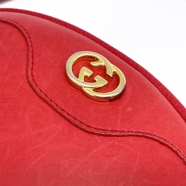 Used B Standard GUCCI Vintage Interlocking G Round Mini Women s