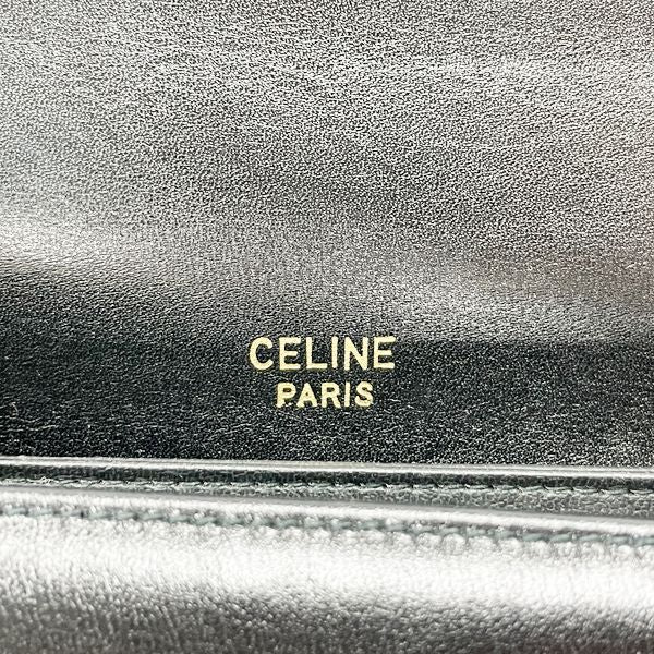 CELINE Standard Popular Carriage Metal Vintage Shoulder Bag Leather Women's [Used B] 20230809