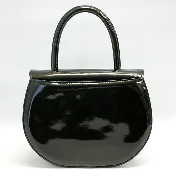 GIVENCHY Logo 4G Ribbon Top Handle Vintage Handbag Enamel Women's [Used B] 20231102