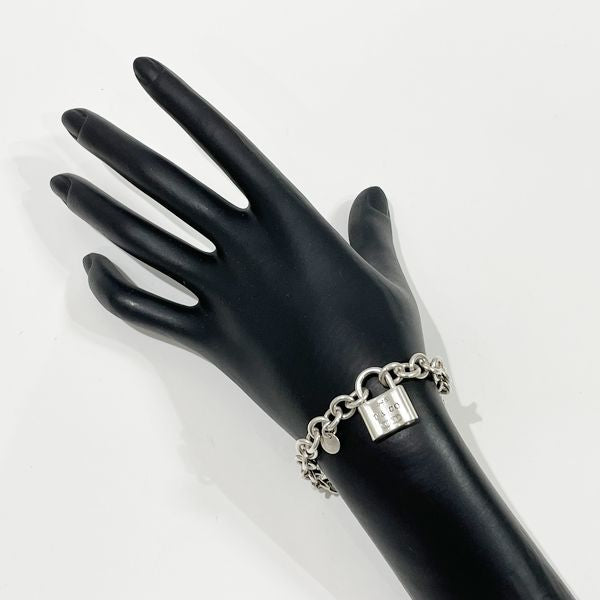 TIFFANY&amp;Co. (Tiffany) Cadena Padlock Padlock Bracelet Silver 925 Women's 20230829