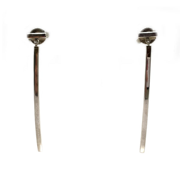 TIFFANY&amp;Co. T-bar earrings silver 925 ladies 20230705