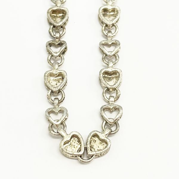 TIFFANY&amp;Co. Puff Heart Necklace Silver 925 Women's [Used B] 20230710