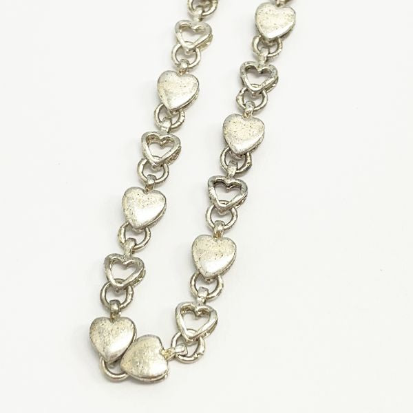 TIFFANY&amp;Co. Puff Heart Necklace Silver 925 Women's [Used B] 20230710