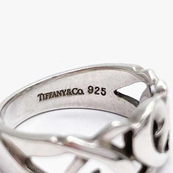TIFFANY&Co.（ティファニー） トリプルラビングハート 12号 リング・指輪 シルバー925 レディース  20230705