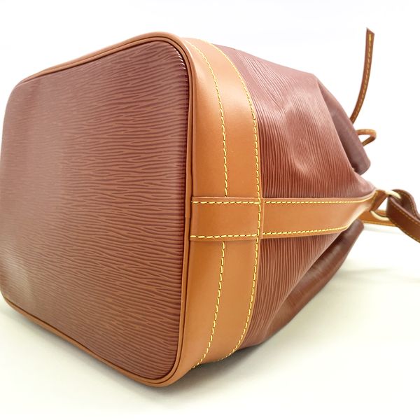 LOUIS VUITTON Noe Drawstring Bicolor M44028 Shoulder Bag Epi Leather Women's [Used A] 20230807