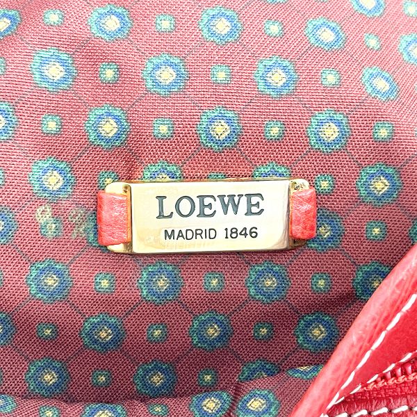 中古AB/使用感小】LOEWE ロエベ ヴィンテージ アナグラム ハーフ 