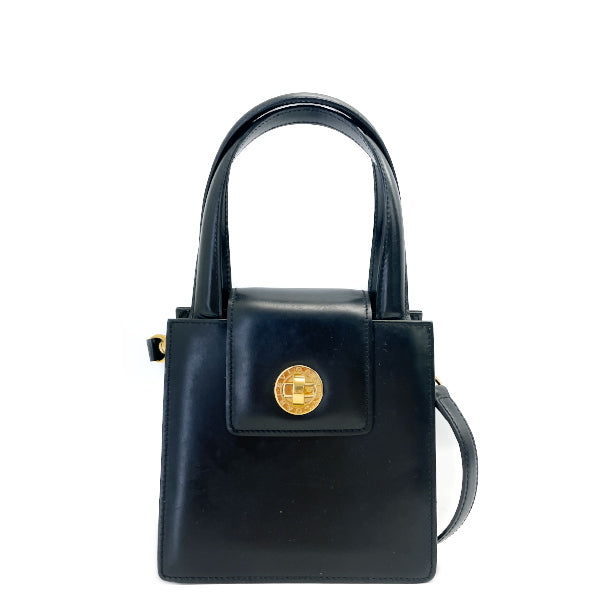 BVLGARI Bvlgari Turnlock 2WAY Mini Vintage Handbag Leather Women's [Used AB] 20230807
