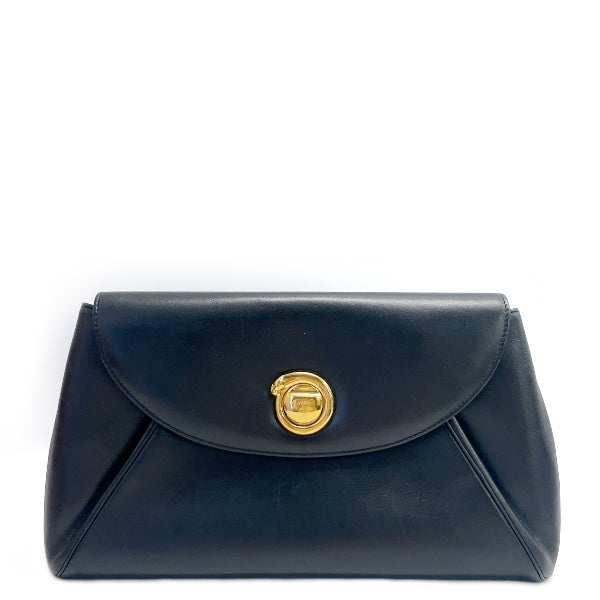 CARTIER Panthère Mini Pouch Vintage Clutch Bag Leather Women's 20230807