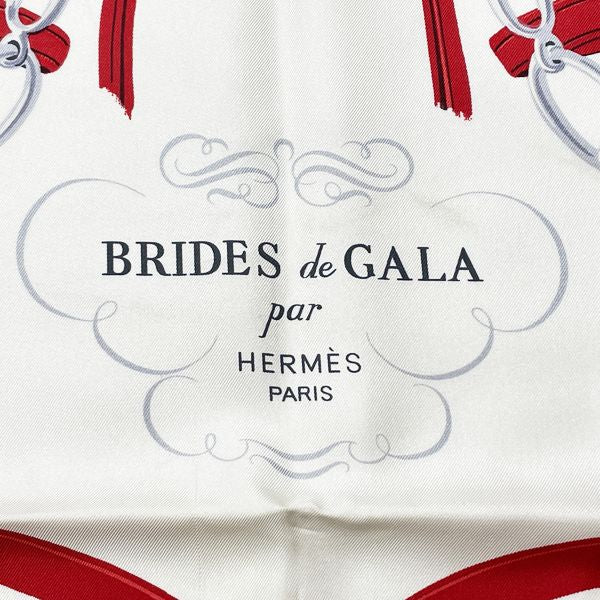HERMES(エルメス) カレ90 BRIDES de GALA 式典用馬勒 スカーフ シルク レディース【中古B】20230828