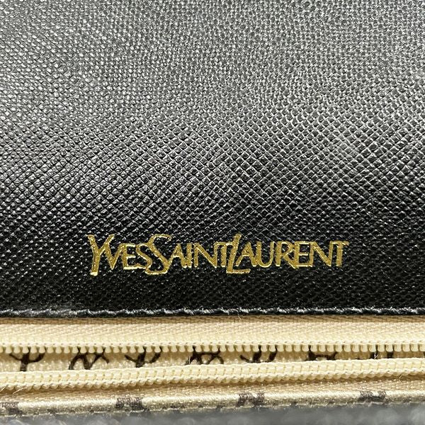 YVES SAINT LAURENT (Yves Saint Laurent) Rare Push Lock Vintage Shoulder Bag Leather Women's [Used B] 20230818