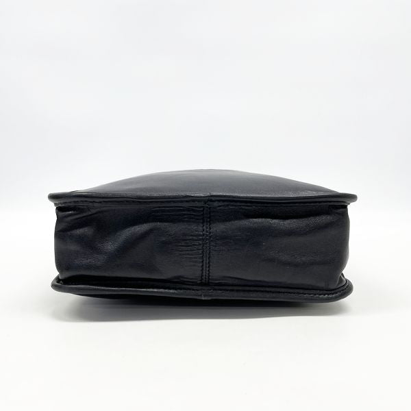 LOEWE Vintage Anagram Square Women's Shoulder Bag Black [Used B/Standard] 20416873