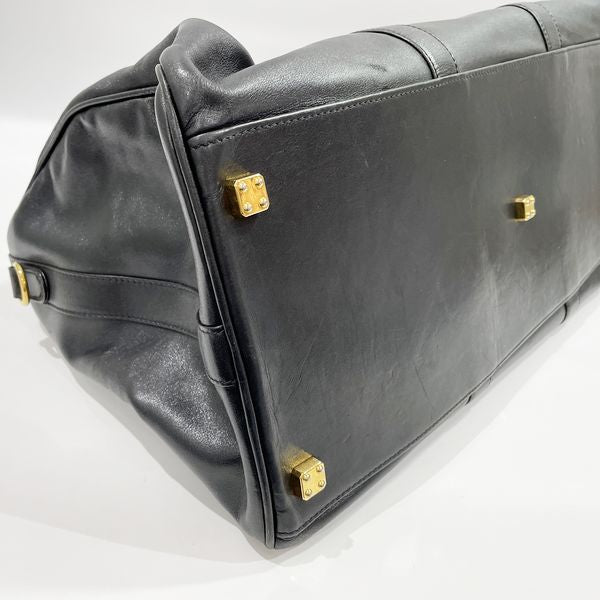 LOEWE Vintage Anagram Travel Bag Women's Boston Bag Black [Used B/Standard] 20416875