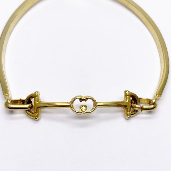 GUCCI Gucci Vintage Horsebit GG GP Women's Bracelet Gold [Used AB/Slightly Used] 20416884