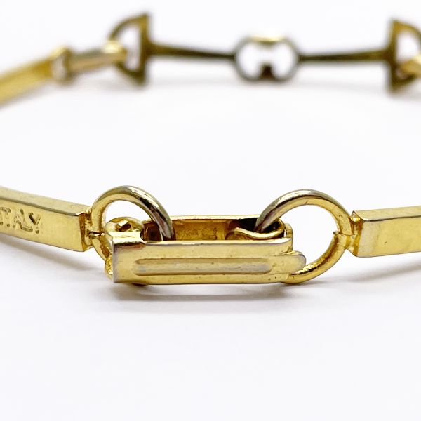 GUCCI Gucci Vintage Horsebit GG GP Women's Bracelet Gold [Used AB/Slightly Used] 20416884