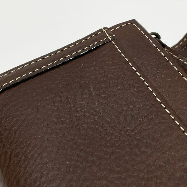 Dakota NO.0038919 Brown long wallet leather men's [Used A] 20230822